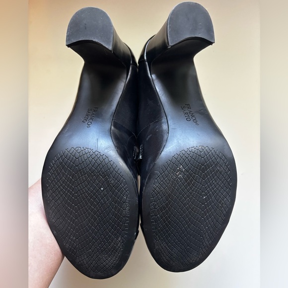 FRANCO SARTO  patent Vintage mary jane block heel - Picture 5 of 5